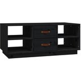  Stolić za kavu crni 100 x 50 x 41 cm od masivne borovine | Shoptok.si