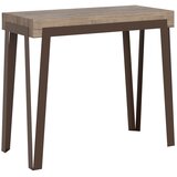 Ityhome 90 x 77 konzolna miza rjava, (20847656) Cene