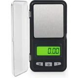 digitalna žepna kuhinjska tehtnica 0,01g-200g, inox, PVC