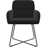  Trpezarijske stolice 2 pcs Baršun Crna 59 x 56,5 x 86 cm | shoptok.hr
