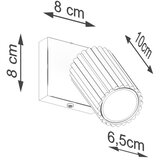  Brilagi - LED zidno spot svetlo CRESTO 1xGU10/10W/230V zeleno | Eponuda.com