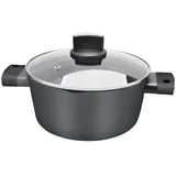 lonec s steklenim pokrovom, 24 cm - ZLN0843