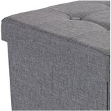 Möbelix Tabure Franz, Siva | Shoptok.si