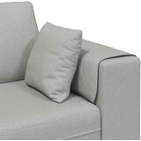 SOFA 3 pcs Oblačnosiva 250 x 188 x 76 cm tkanina | shoptok.hr
