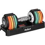 Rebel ACTIVE Podesivi set liveno-gvozdenih bučica sa automatskim sistemom par 2x5 kg korak 1 kg RBA-2334 Slike