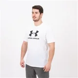 Under Armour Funkcionalna majica siva / črna / bela