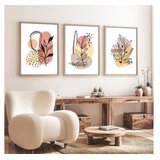 Wallity Dekorativna slika Huhu226, 30x40cm, 3 dijela | Eponuda.ba