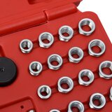 vidaXL 33-delni komplet za popravilo navojev svečk M8 M10 M12 | Shoptok.si