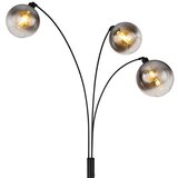 Globo Newcastle Stajaća svjetiljka (60 W, Visina: 200 cm, Crna, Siva) | shoptok.hr
