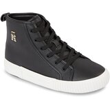 Tommy Hilfiger Vulc Leather Sneaker Hi Crna | shoptok.hr
