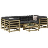  7-dijelni set vrtnih sofa od impregnirane borovine | shoptok.hr
