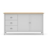 Marckeric Bela/naravna nizka komoda iz masivnega bora 150x80,5 cm Misti – Marckeric Cene