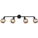 Globo 57904-4 - Spot svetiljka GLYPTAR 4xE14/40W/230V crna | Eponuda.com