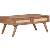 Furnova Klubska mizica 100x60x40 cm trden mangov les, (21915738) Cene