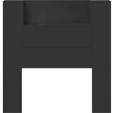  Vzglavje z LED lučmi Črna 100 x 16,5 x 103,5 cm Konstruiran les, (5000109441) | Shoptok.si
