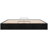  Otomanski okvir kreveta bez madraca crni 200x200 cm od tkanine | shoptok.hr