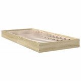  The Living Store Posteljni okvir sonoma hrast 90x200 cm inženirski les - Posteljni Okvir, (21524190) | Shoptok.si