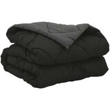  Poletna odeja Črna in anthracit 200 x 140 cm Mikrovlakna, (5000288263) | Shoptok.si