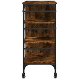  Kuhinjska kolica boja hrasta 87,5x38,5x84,5cm konstruirano drvo | Eponuda.com