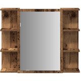  Kupaonski ormarić s ogledalom staro drvo 80x20,5x64 cm | shoptok.hr