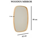 Hanah home Mirror Cloudy 62, Hrast | Eponuda.ba