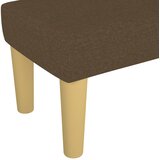  Klupa tamnosmeđi 100x30x30 cm od tkanine | shoptok.hr