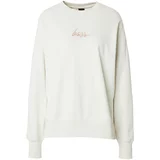 Boss Sweater majica 'C_Eteia_2' boja devine dlake (camel) / prljavo bijela