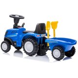  Dječji traktor guralica s prikolicom New Holland plavi | shoptok.hr