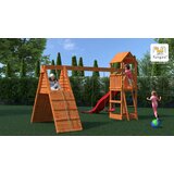 Fungoo set FLEPPI KDI smeđi- drveno dječje igralište | shoptok.hr