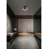 Searchlight 88911-3BK - stropna svetiljka sweden 3xE27/60W/230V prečnik 39 cm crna/zadimljeno | Eponuda.com