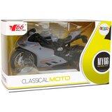  Dječji motor za igru 1:12 Sports Motorcycle sa zvučnim i svjetlosnim efektima - sivi | shoptok.hr