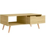 vidaXL Klubska mizica sonoma hrast 100x49,5x43 cm iverna plošča | Shoptok.si
