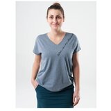 LOAP Majice s kratkimi rokavi Abaka Siva | Shoptok.si