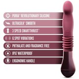 Blush Temptasia Trixie Thrusting Dildo Wine | shoptok.hr