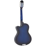  Klasična gitara Western s ujednačivačem i 6 žica plava | Eponuda.ba