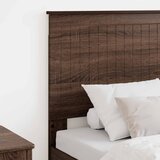  Uzglavlje s uzglavljem Smeđi hrast 75 cm Konstruirano drvo | shoptok.hr