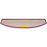 Prostirke za stepenice 15 kom 65x21x4 cm ljubičaste poluokrugle velike | shoptok.hr