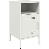 Furnova Nočna omarica bela 36x39x68 cm jeklo, (21927105) | Shoptok.si