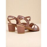 Resti Women's Patent Low Heel Sandals Grace Gloss | Shoptok.si
