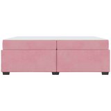  Konstrukcija postelje z vzmetnico Roza 200 x 200 cm blago, (5000126049) | Shoptok.si