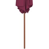  suncobran s drvenim stupom 270 cm bordo | Eponuda.ba