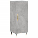  Visoka komoda siva betona 34,5x34x180 cm od konstruiranog drva | shoptok.hr