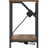  Noćni ormar 2 pcs Dimljeni hrast 38 x 30 x 48 cm | shoptok.hr
