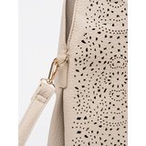 Shelvt Beige openwork shoulder bag | shoptok.hr