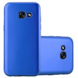 Cadorabo Case, združljiv s Samsungom v kovinsko modri - zaščitni pokrov, narejen iz fleksibilnega silikona TPU, (20587169) Cene