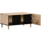Maison Chic Klubska mizica - kavna mizica - Nizka mizica 80x50x40 cm trden mangov les, (21753419) Cene