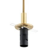  Argon 8450 - Luster na sajli ALMIROS 1xE14/7W/230V Ø 12 cm alabaster zlatan | Eponuda.com