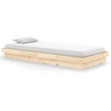 Maison Chic Postelja za odrasle - Posteljni Okvir iz trdnega lesa 90x200 cm, (22081894) | Shoptok.si
