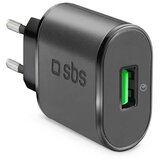 Sbs stenski polnilec sbs, 18 w, črn Cene