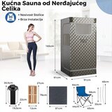 Domaro Prenosiva parna sauna za 1 osobu sa masažerom Slike